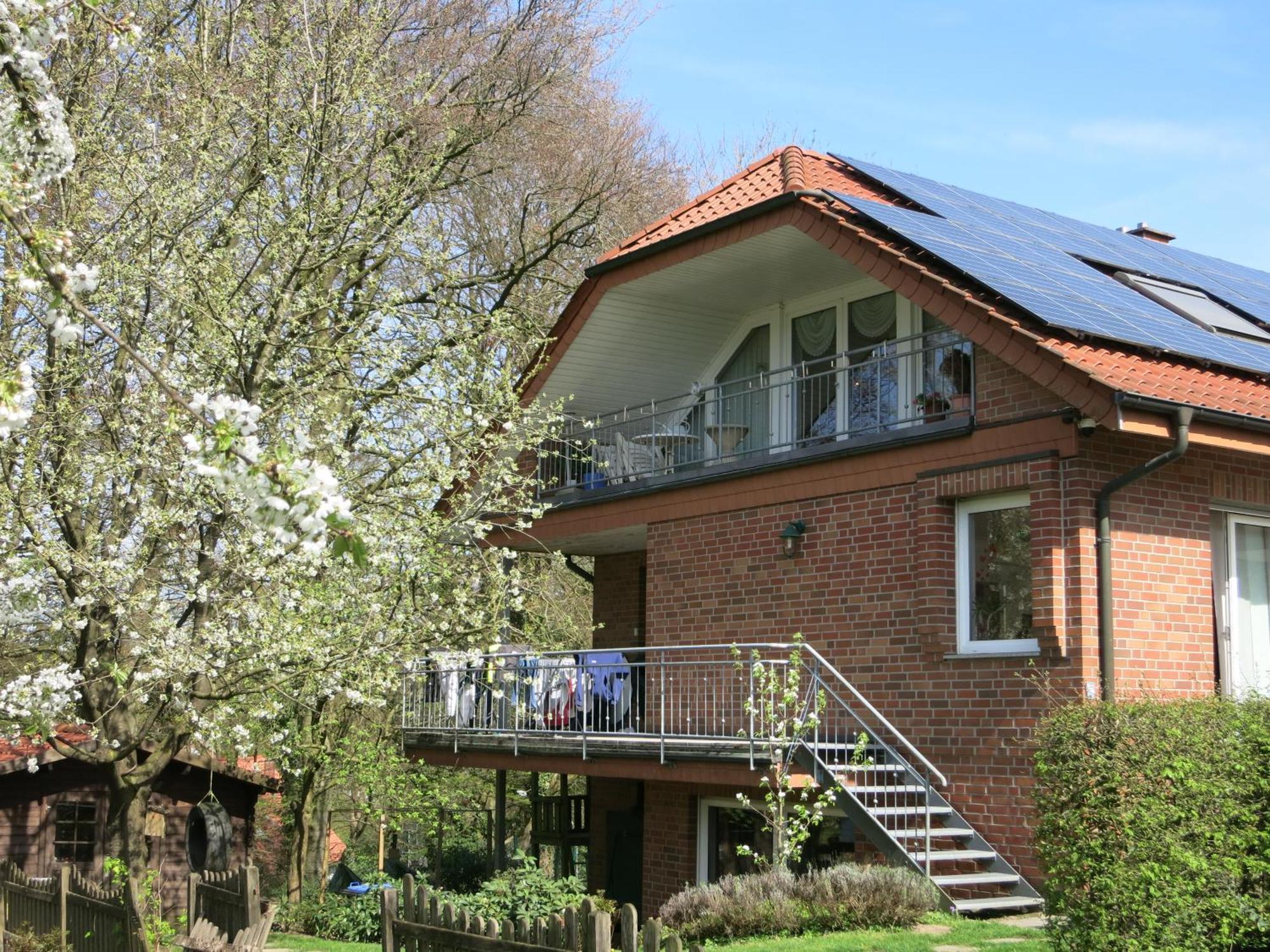 Ferienwohnung Am Teutohang Tecklenburg Exterior foto